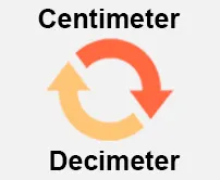 Centimeter to decimeter Calculator