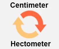 Centimeter to Hectometer Calculator