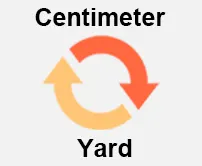 Centimeter to Yards Calculator