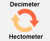 Decimeter to Hectometer Calculator