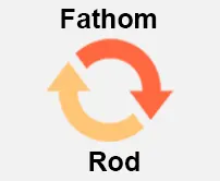 Fathom to Rod Calculetor