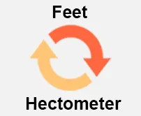 Feet to Hectometer Calcultor