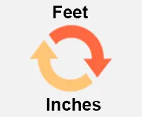 Feet to Inches Calcultor