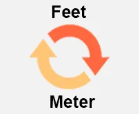 Feet to Meters Calcultor