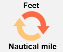 Feet to Nautical-mile Calcultor