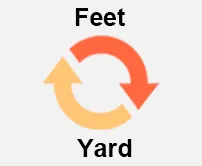 Feet to Yards Calcultor