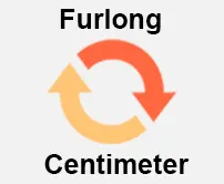 Furlong to Centimeter Calcultor