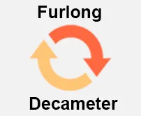 Furlong to Decameter Calcultor