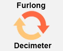 Furlong to Decimeter Calcultor