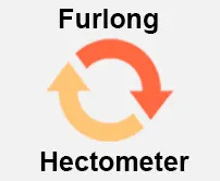 Furlong to Hectometer Calcultor