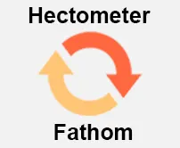 Hectometer to Fathom Calcultor