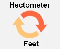 Hectometer to Feet Calcultor