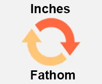 Inches to Fathom Calcultor