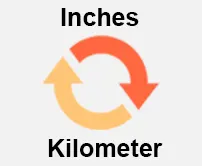 Inches to Kilometer Calcultor