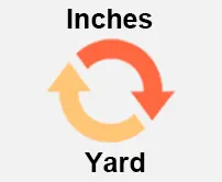 Inches to Yards Calcultor