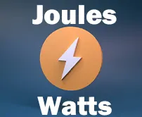 Joules to Watts Calculator