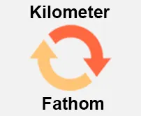 Kilometer to Fathom Calcultor