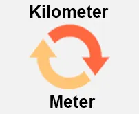 Kilometer to Meters Calcultor