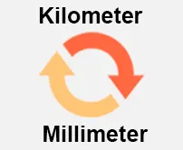 Kilometer to Millimeter Calcultor