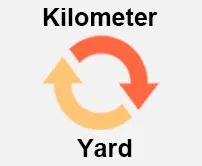 Kilometer to Yards Calcultor