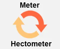 Meters to Hectometer Calcultor