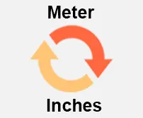 Meters to Inches Calcultor