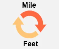 Miles to Feet Calcultor