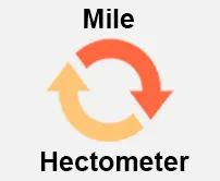 Miles to Hectometer Calcultor