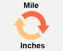 Miles to Inches Calcultor