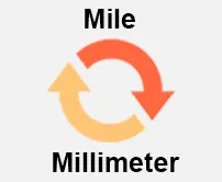 Miles to Millimeter Calcultor