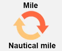 Miles to Nauti-mile Calcultor