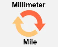 Milimeter to Miles Calcultor