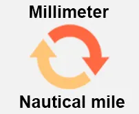 Millimeter to Nautical-mile Calcultor