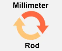 Millimeter to Rod Calcultor