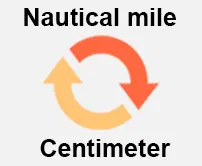 Nautical-mile to Centimeter Calcultor