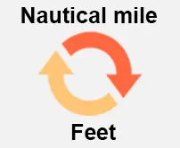 Nautical-mile to Feet Calcultor