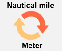 Nautical-mile to Meters Calcultor