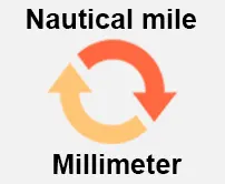 Nautical-mile to Millimeter Calcultor