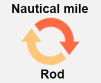 Nautical-mile to Rod Calcultor