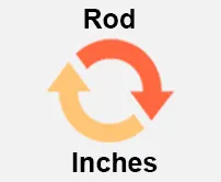 Rod to Inches Calcultor