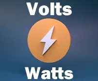 Volts to Watts Calculator