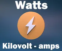 Watts to KVA Calculator