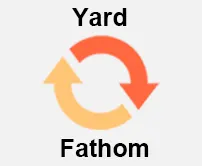 Yards to Fathom Calcultor