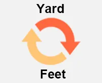 Yards to Feet Calcultor