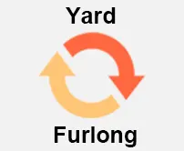 Yards to Furlong Calcultor