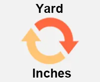 Yards to Inches Calcultor