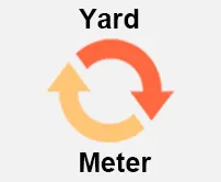 Yards to Meters Calcultor